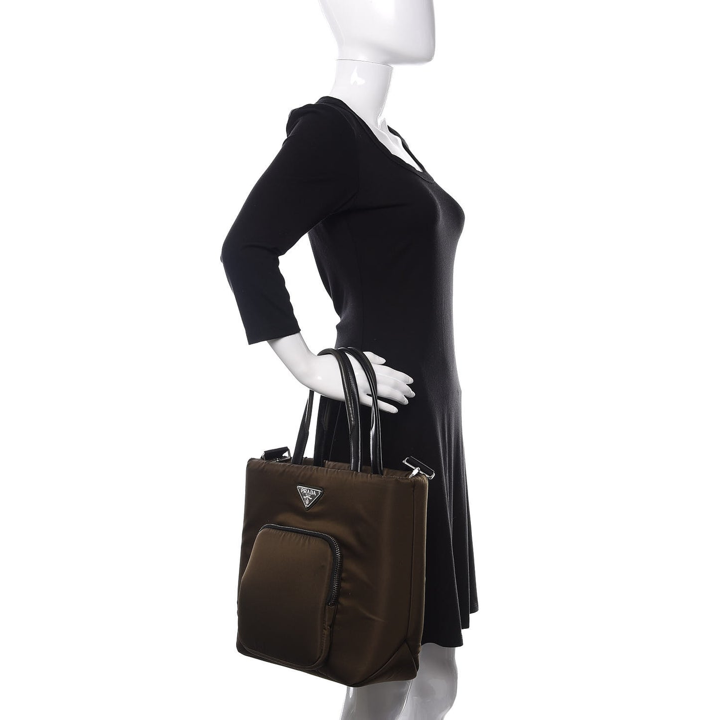 Tessuto Nylon Pocket Cargo Tote Mimetico