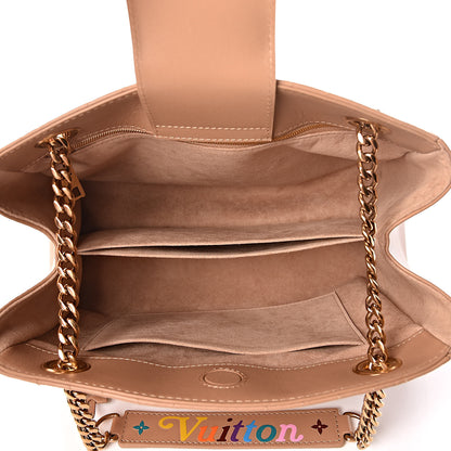 Louis Vuitton Calfskin New Wave Chain Tote Noisette 5 of 12