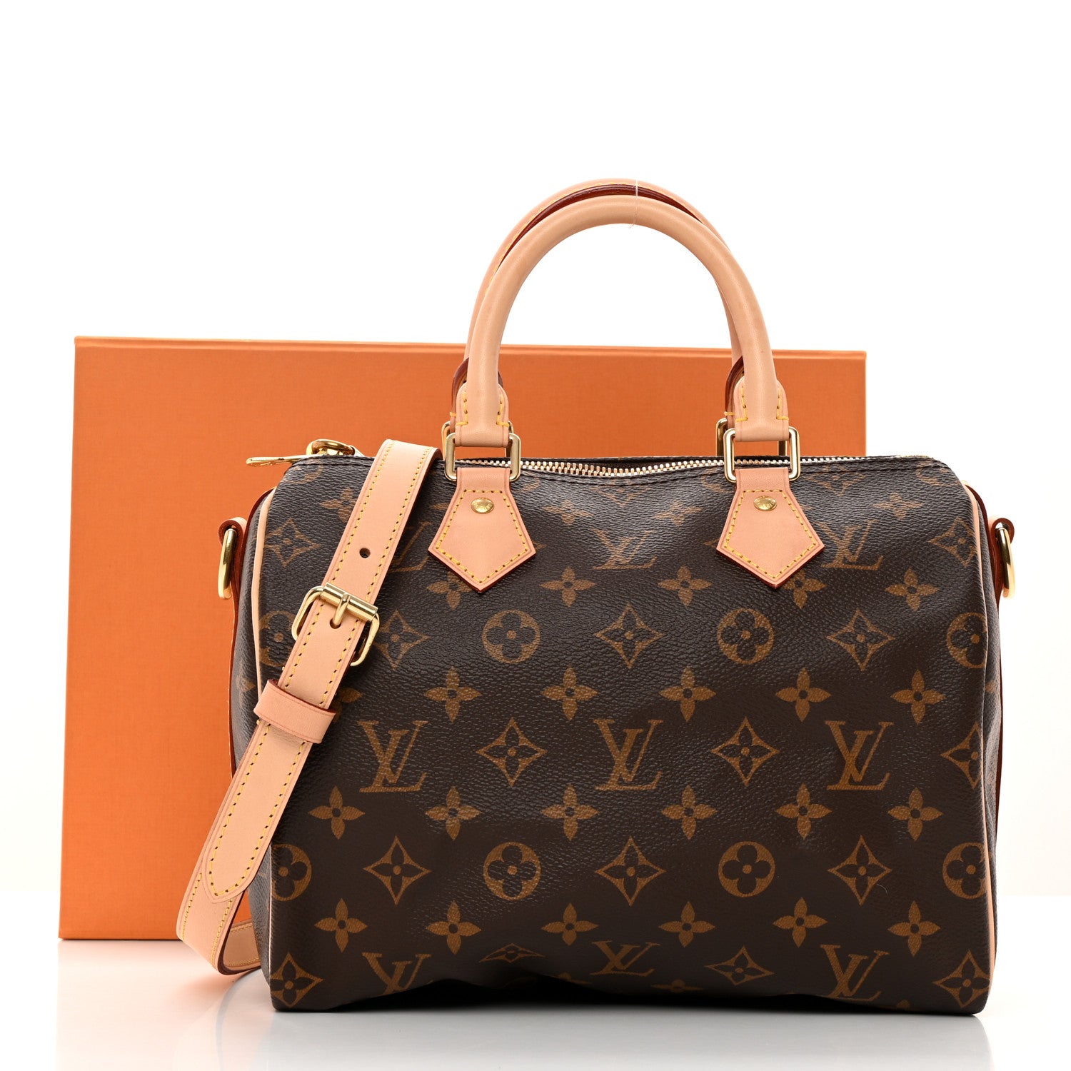 Louis Vuitton Monogram Speedy Bandouliere 25 14 of 14