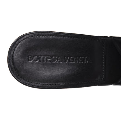 Bottega Veneta Nappa Quilted Rubber Lido Mule Sandals 38.5 Black 7 of 9
