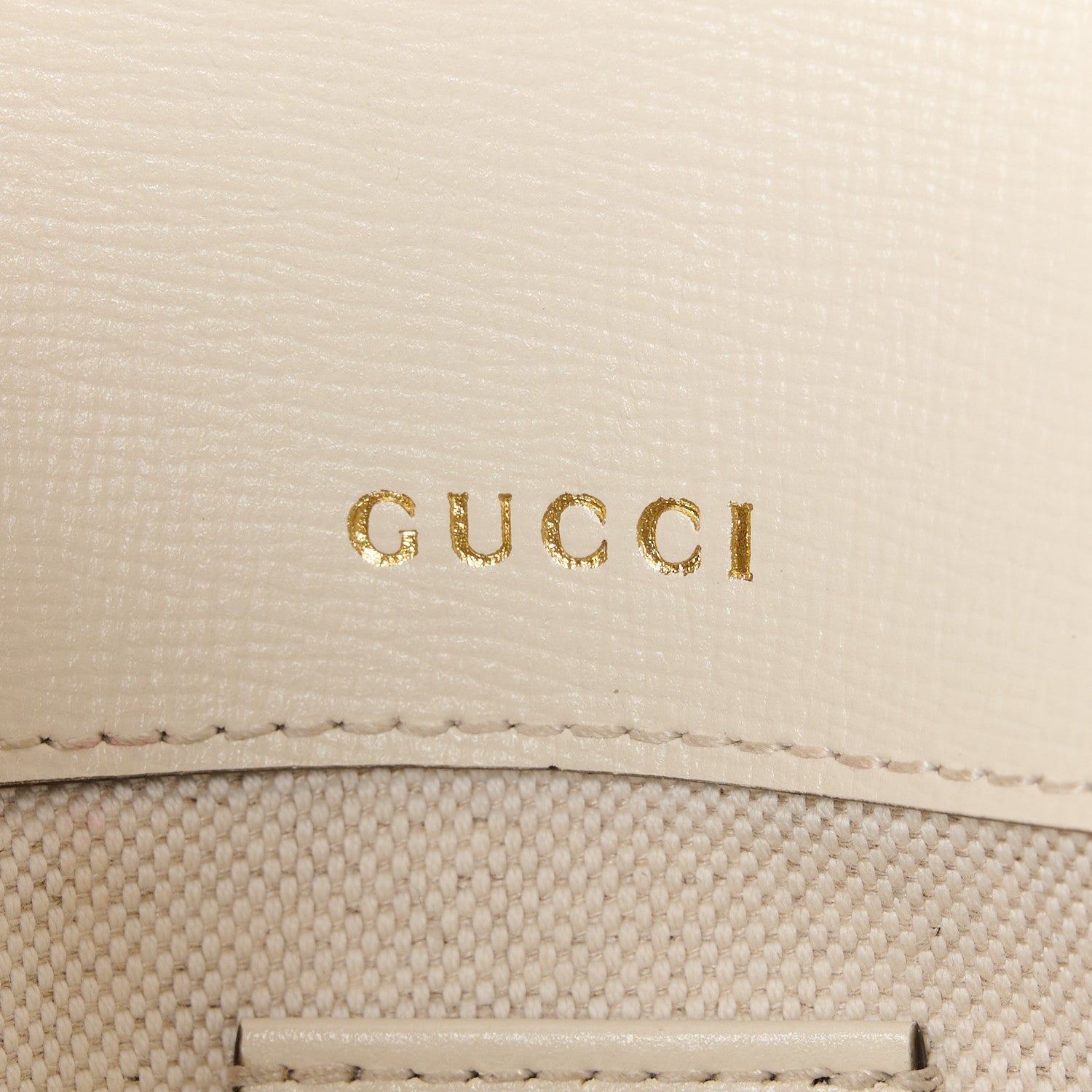 Gucci GG Supreme Monogram Web Mini Horsebit 1955 Shoulder Bag Beige Mystic White 7 of 12