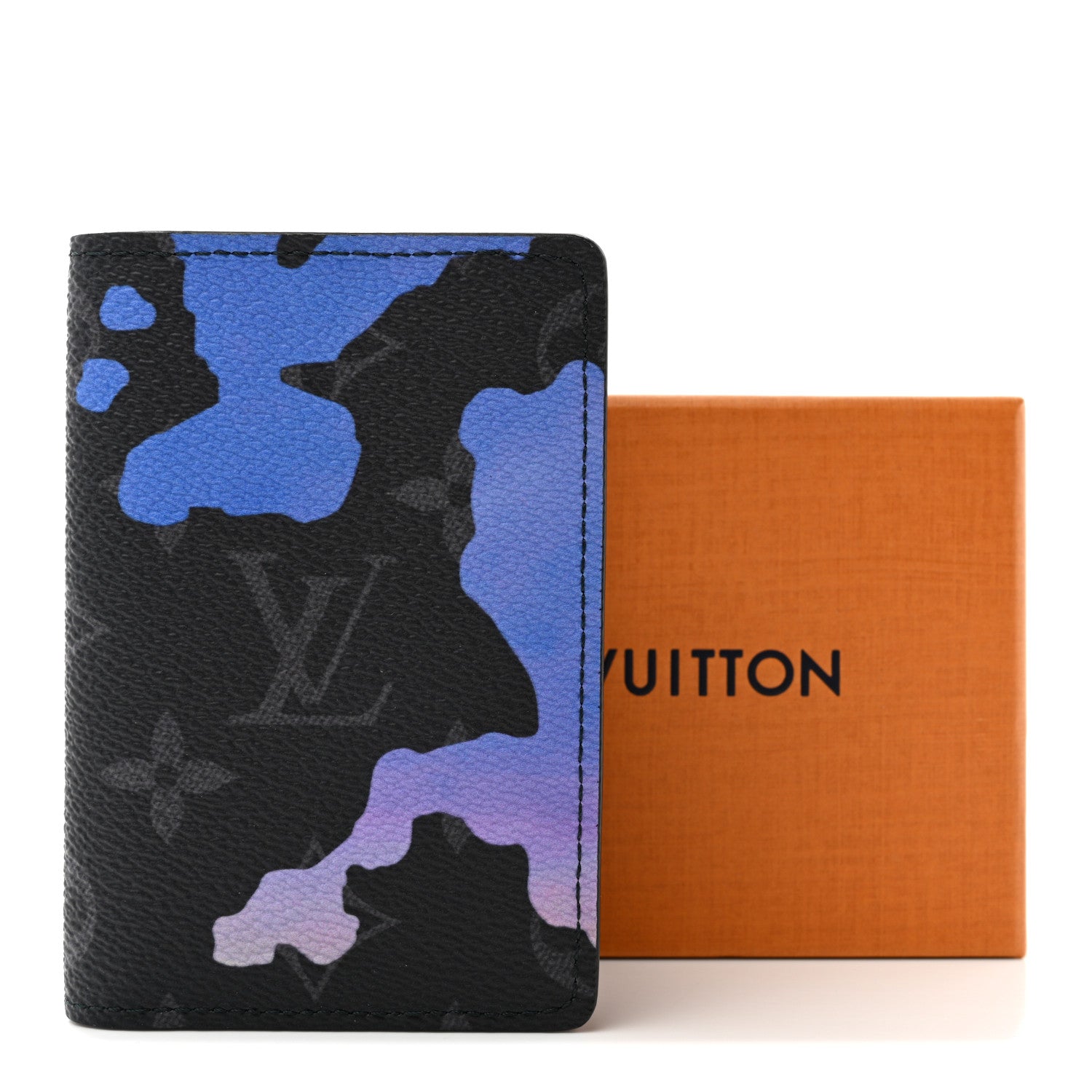 Louis Vuitton Monogram Eclipse Sunrise Room With A View Pocket Organizer 7 of 7