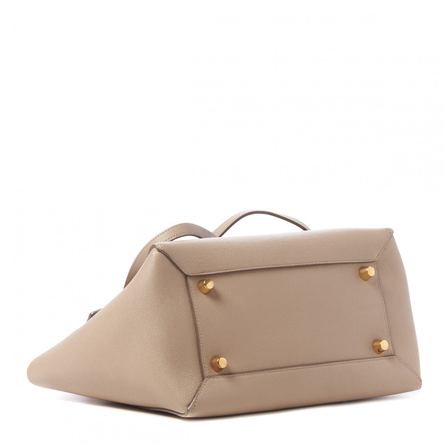 Celine Drummed Calfskin Mini Belt Bag Dune 3 of 8