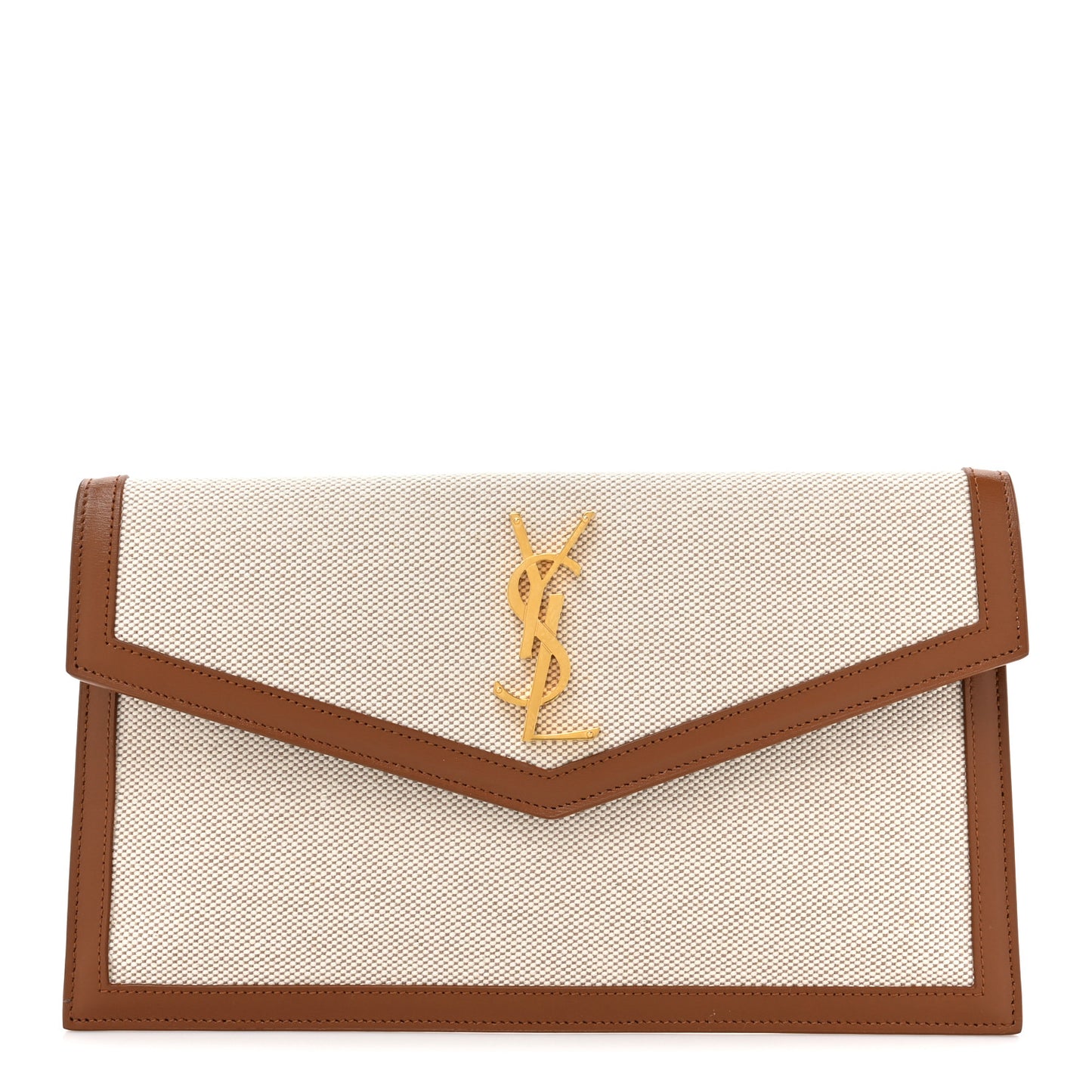 Canvas Uptown Pouch Natural Beige Brick