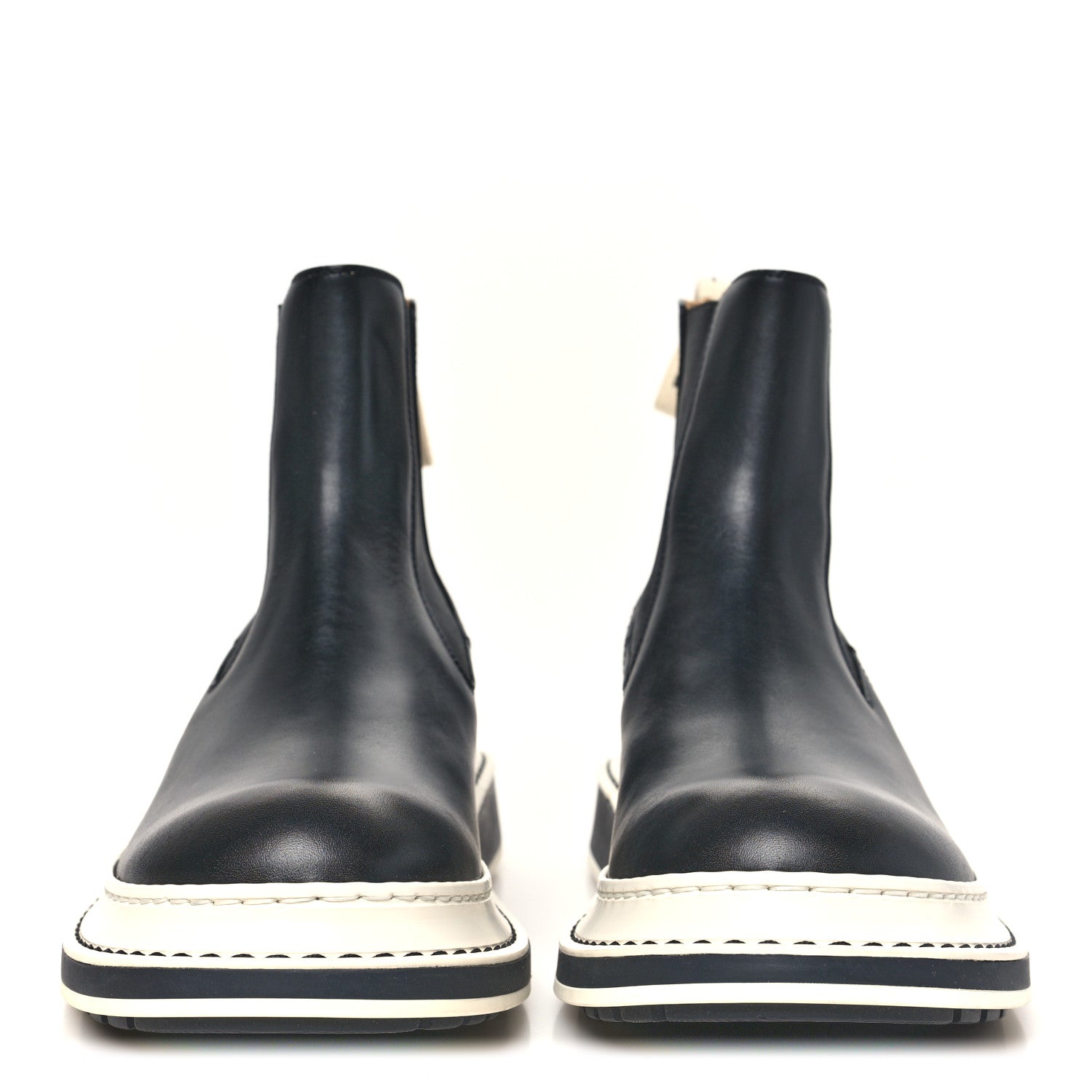 Loewe Calfskin Logo Chelsea Mens Boots 38 Black 1841473 – FASHIONPHILE