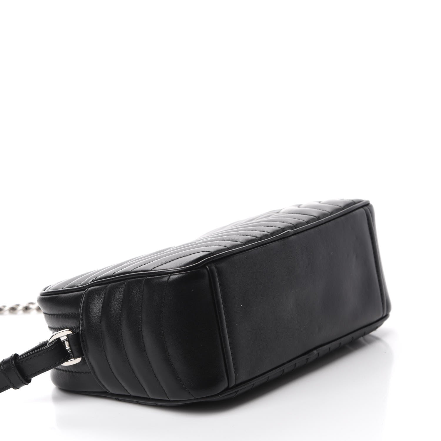 Prada Soft Calfskin Diagramme Crossbody Bag Black 4 of 9