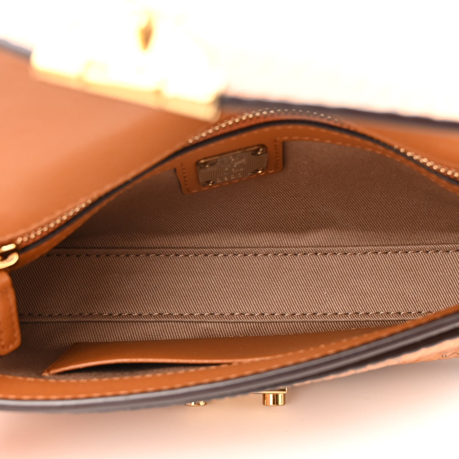 MCM Visetos Small Millie Belt Bag Cognac 4 of 9