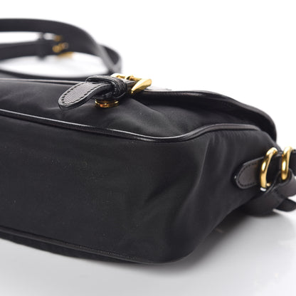Prada Nylon Tessuto Saffiano Crossbody Black 9 of 13