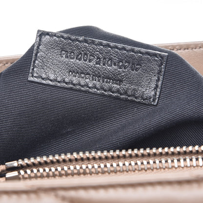 Saint Laurent Calfskin Y Quilted Monogram Medium Loulou Chain Satchel Desert Storm 7 of 9