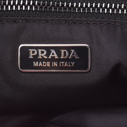 Prada Tessuto Nylon Soft Padded Crossbody Clutch Rosa Fluo 6 of 8
