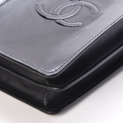 Chanel Patent CC Phone Holder Crossbody Black 9 of 9