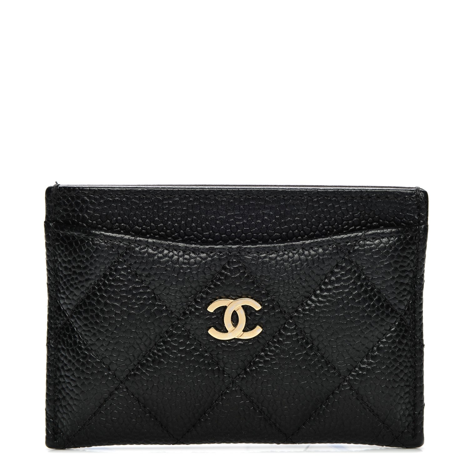 Chanel Caviar Quilted Card Holder Black 1 of 7