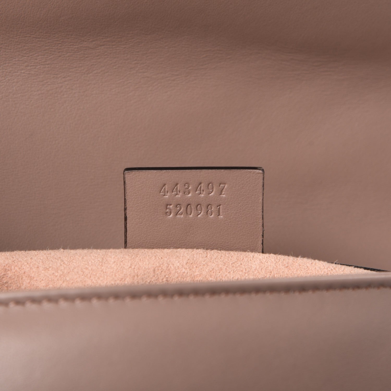 Gucci Calfskin Matelasse Small GG Marmont Shoulder Bag Porcelain Rose 7 of 7