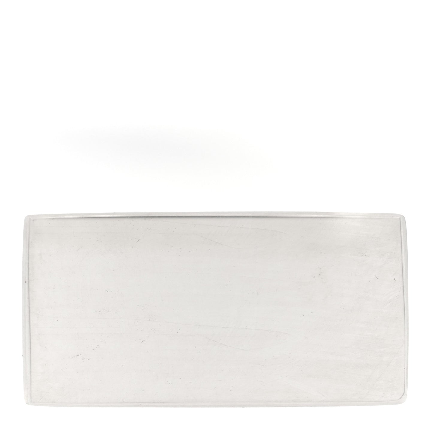 Sterling Silver Out of Retirement Rectangle Ring 53 6.25