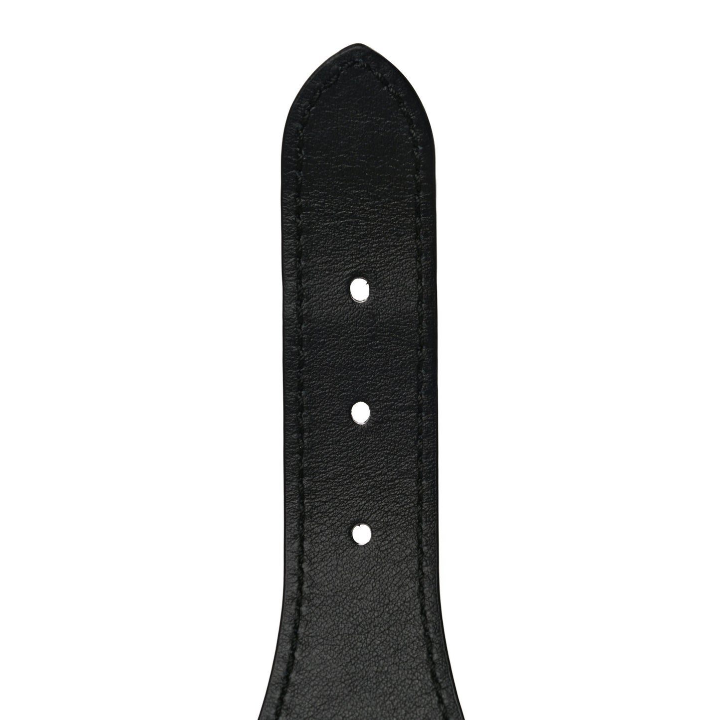 Canvas Embroidered Large Book Belt 75 30 Black Beige
