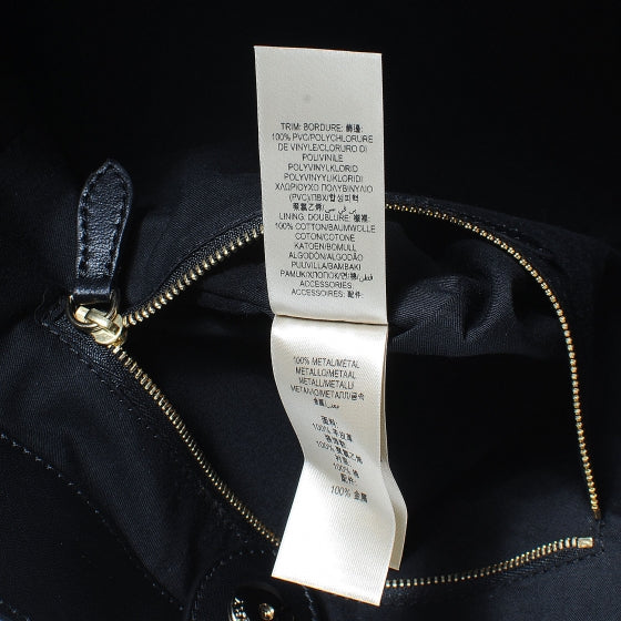 Lambskin Small Canterbury Tote Black