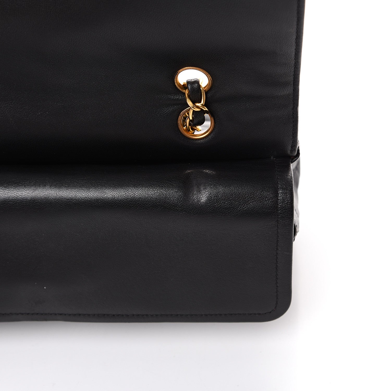 Chanel Lambskin Quilted Small Double Flap Black 10 of 20