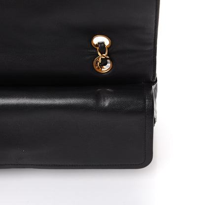 Chanel Lambskin Quilted Small Double Flap Black 10 of 20