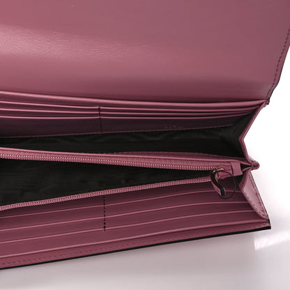 Gucci Guccissima Signature Icon Continental Wallet Carmine Rose 5 of 7
