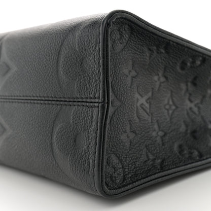 Louis Vuitton Empreinte Monogram Giant Onthego PM Black 9 of 11