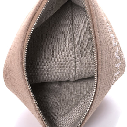 Chanel Mixed Fibers Small Deauville Tote Beige 10 of 11