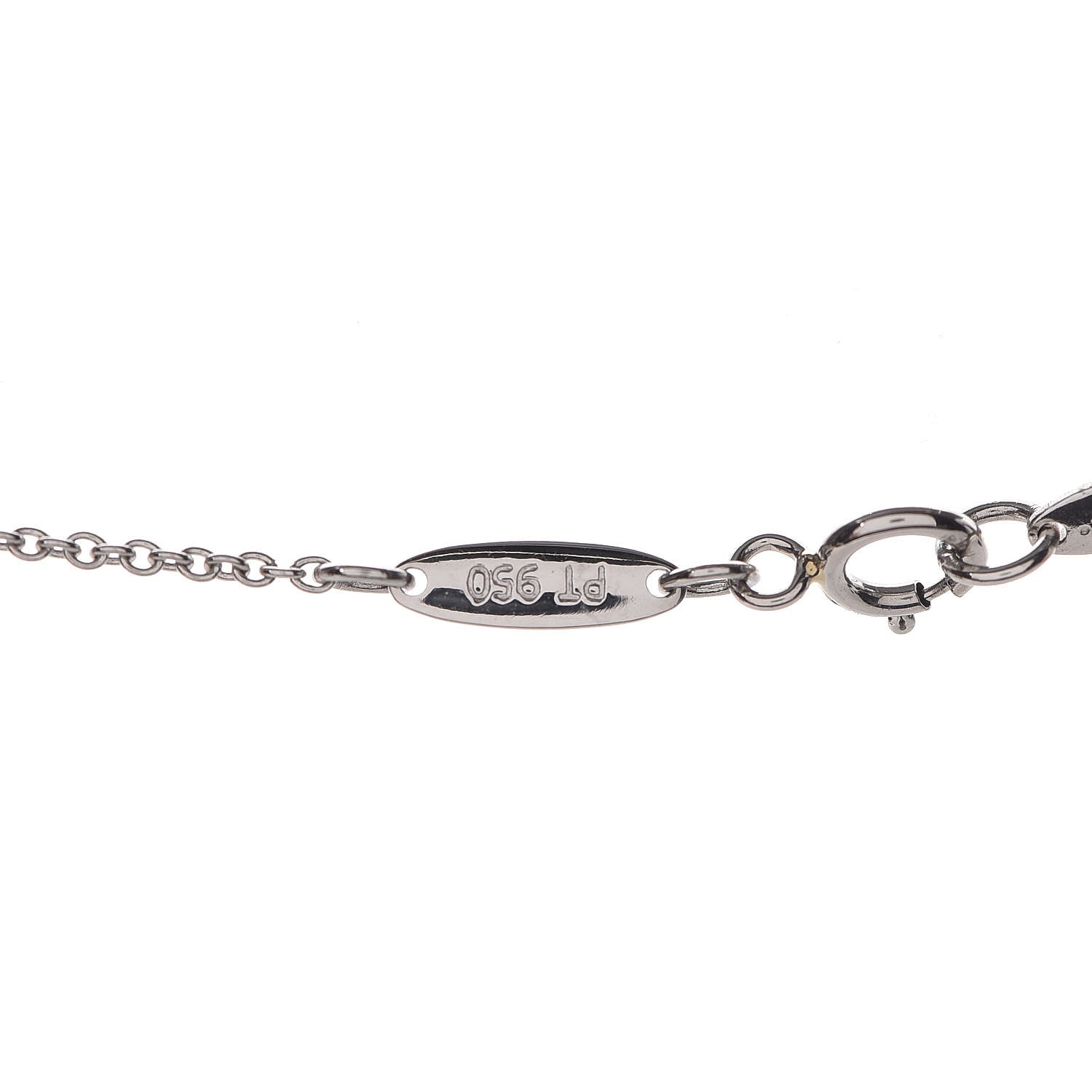 Tiffany Platinum Elsa Peretti Teardrop Pendant Necklace 6 of 8