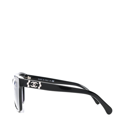 Chanel CC Butterfly Signature Sunglasses 5313 Black 3 of 8