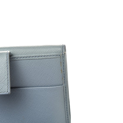 Prada Saffiano French Wallet Pervinca 10 of 11