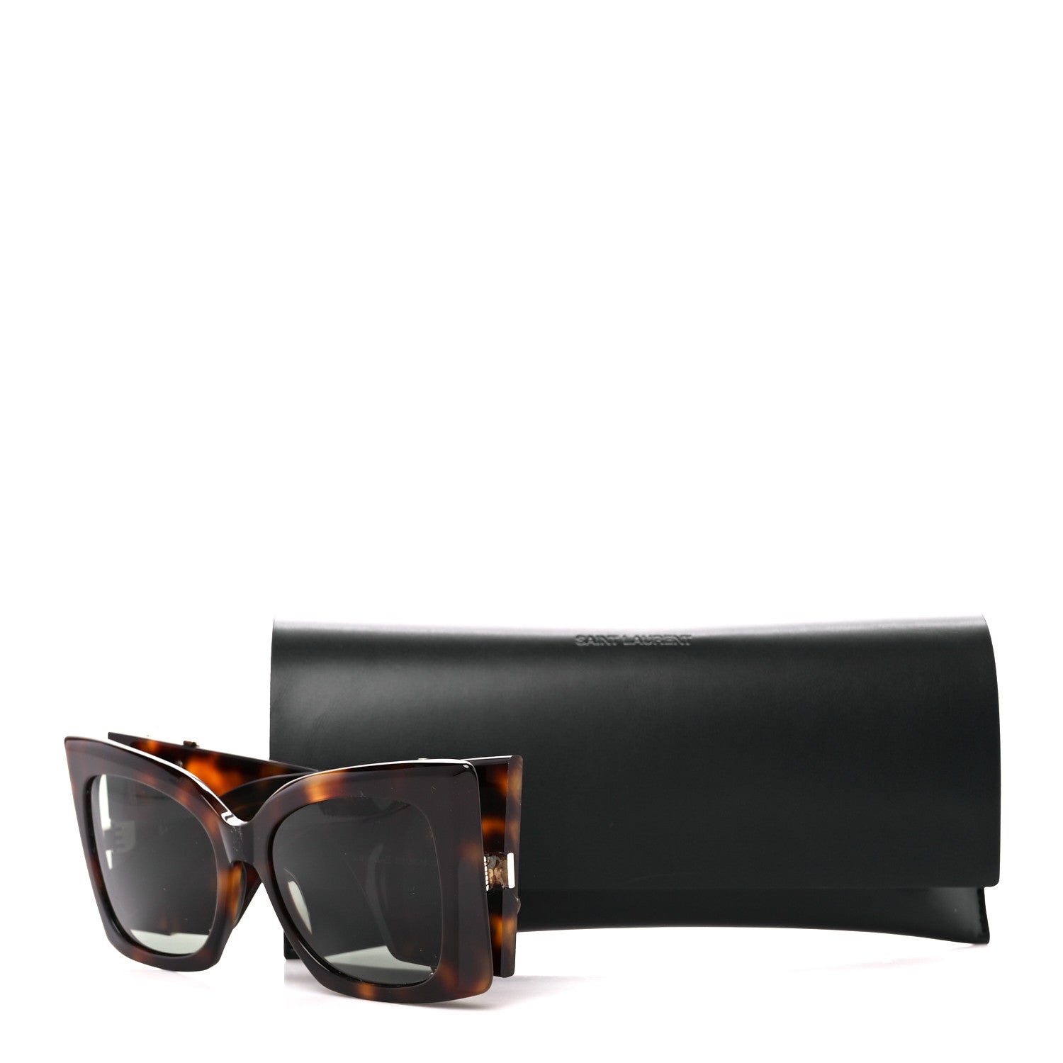 Saint Laurent Acetate Blaze Sunglasses SL M119 Tortoise 9 of 9