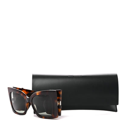 Saint Laurent Acetate Blaze Sunglasses SL M119 Tortoise 9 of 9