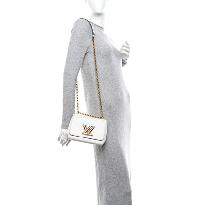 Louis Vuitton Epi Twist Shoulder Bag PM White 2 of 17