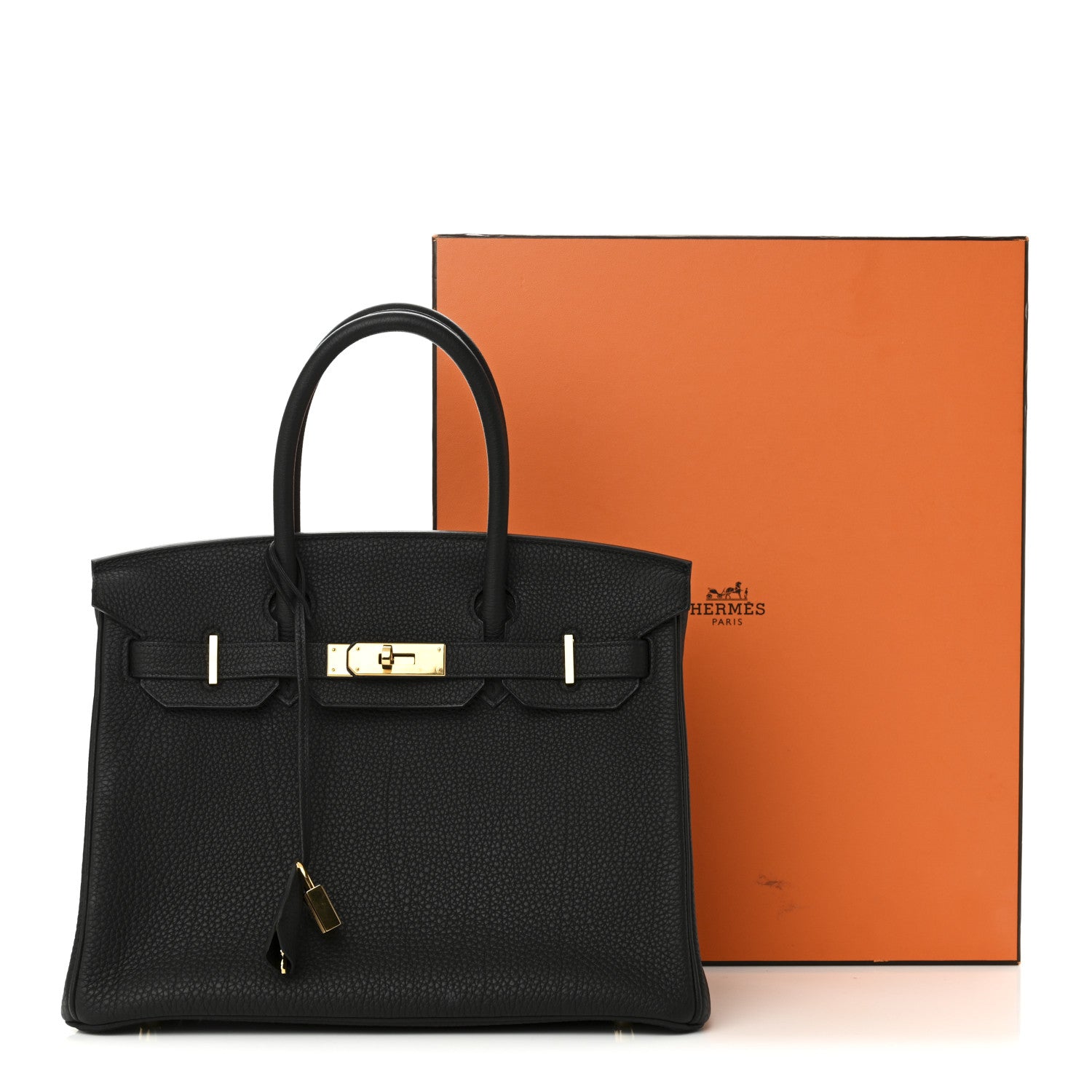 Hermes Togo Birkin 30 Black 11 of 11