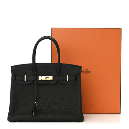 Hermes Togo Birkin 30 Black 11 of 11
