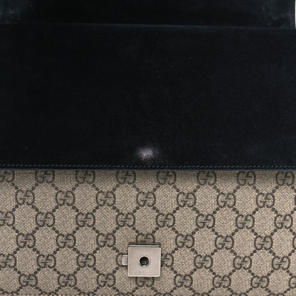 Gucci GG Supreme Monogram Medium Dionysus Shoulder Bag Black 13 of 13