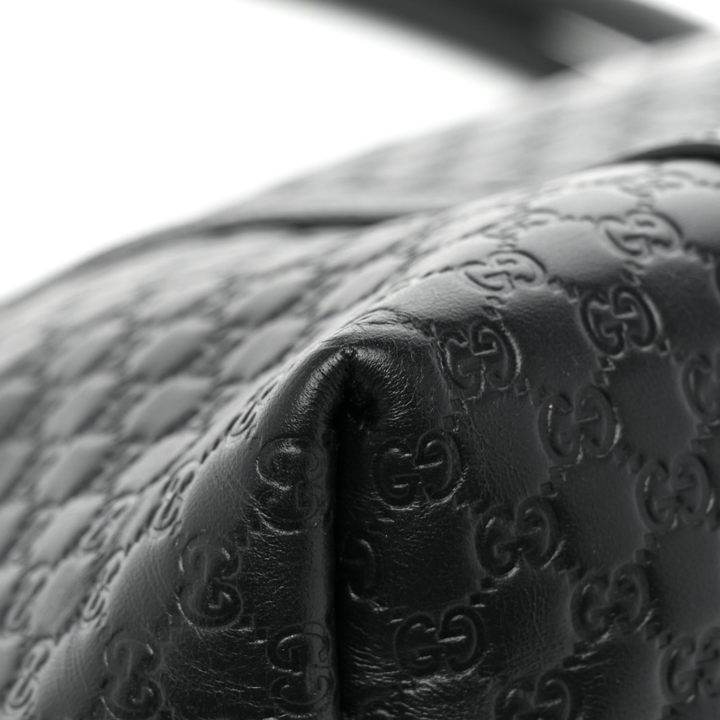 Microguccissima Medium Joy Tote Black