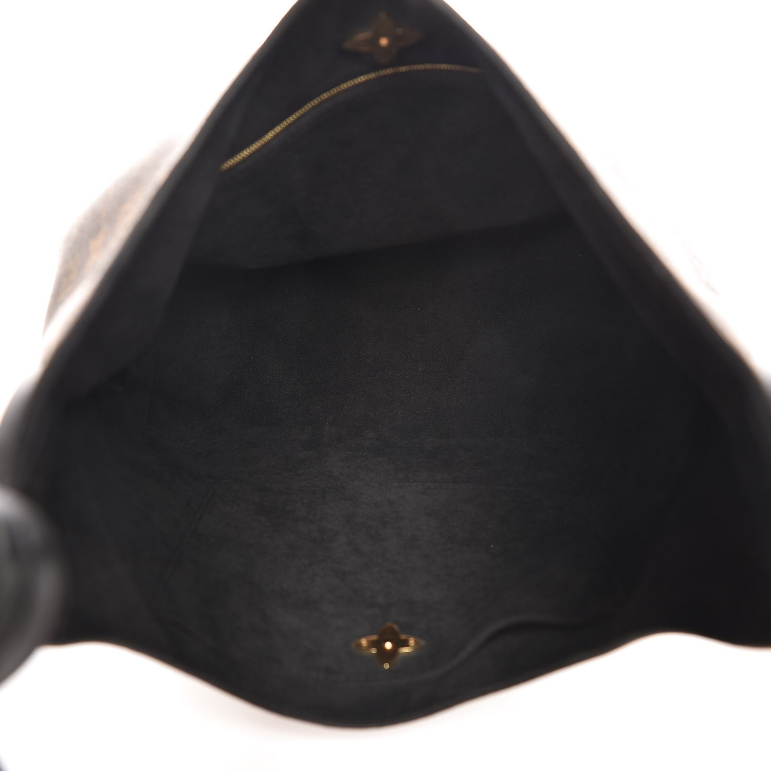 Louis Vuitton Monogram Flower Hobo Black 5 of 6