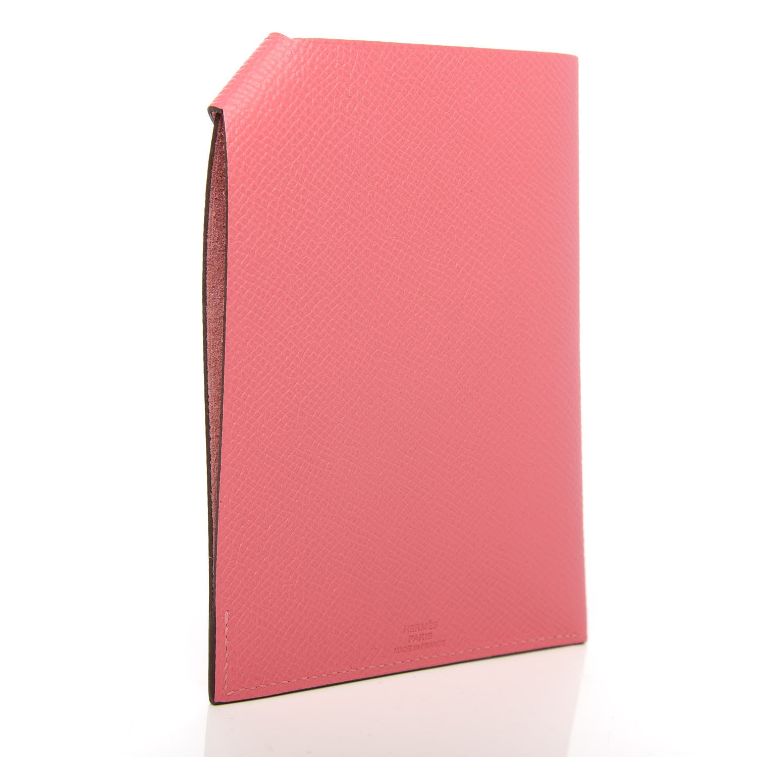 Hermes Epsom Tarmac PM Passport Holder Rose Azalee 3 of 7