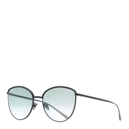 Chanel Metal Crystal Sunglasses 4258-B Black 1 of 8