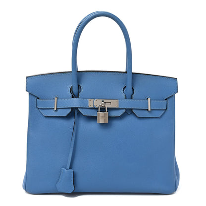 Hermes Epsom Birkin 30 Bleu Paradis 1 of 10