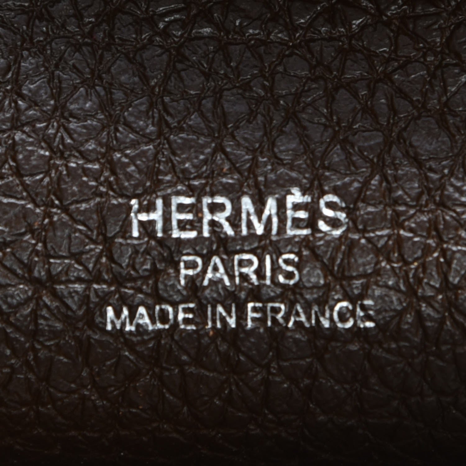 Hermes Taurillon Clemence Sac Goodnews GM Chocolate 6 of 10