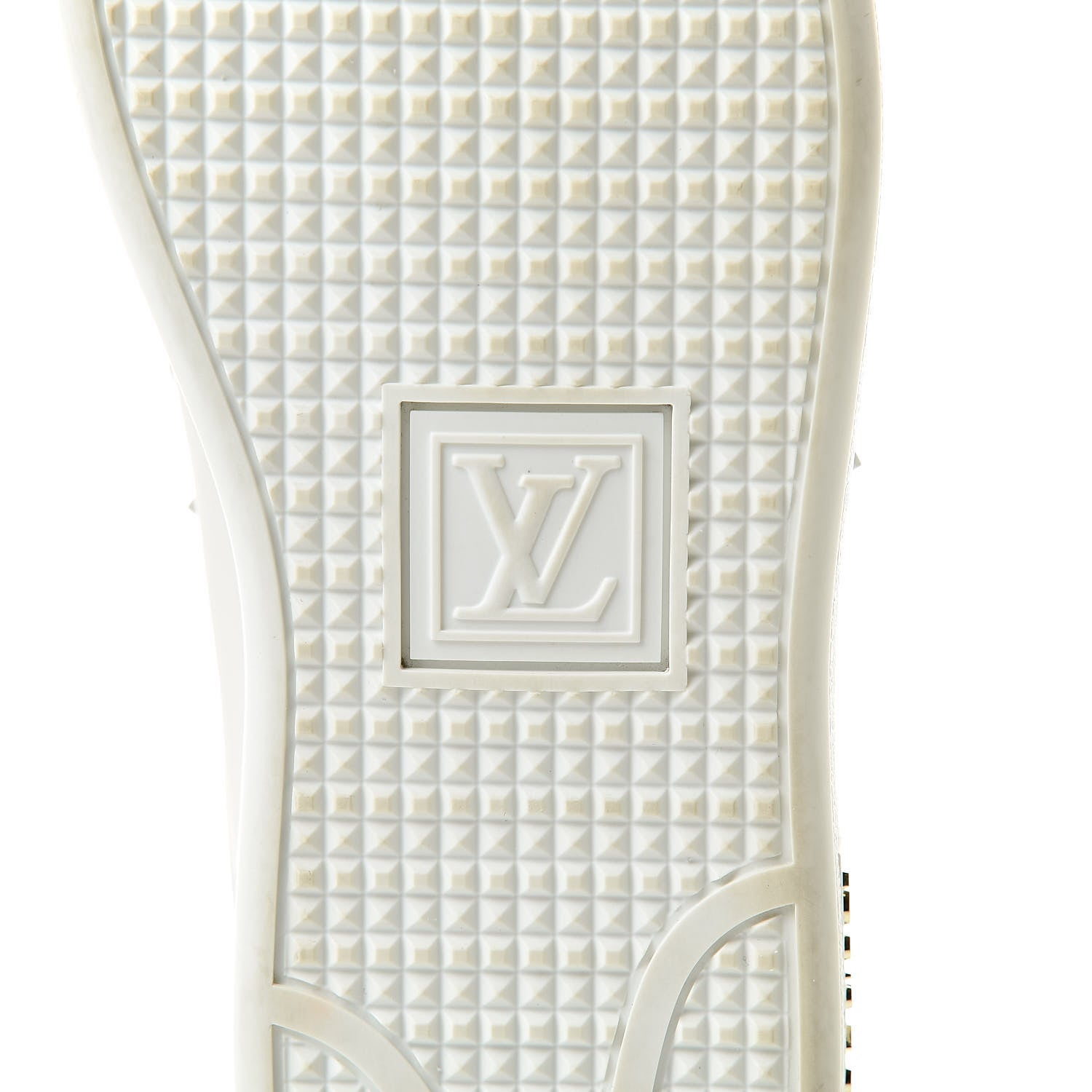 Louis Vuitton Calfskin Blooming Frontrow Sneakers 38.5 White 9 of 14