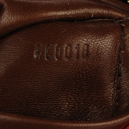 Louis Vuitton Suede Mahina Fleurs Onatah PM Orange 7 of 7