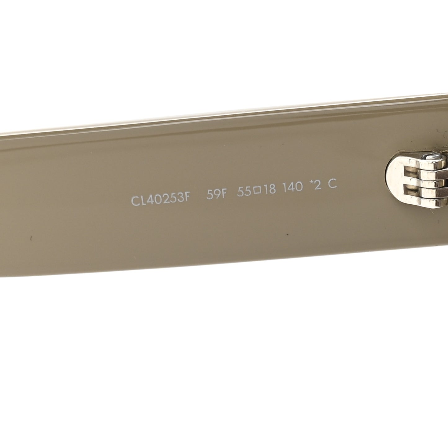 Acetate Triomphe Sunglasses CL 40253F Green