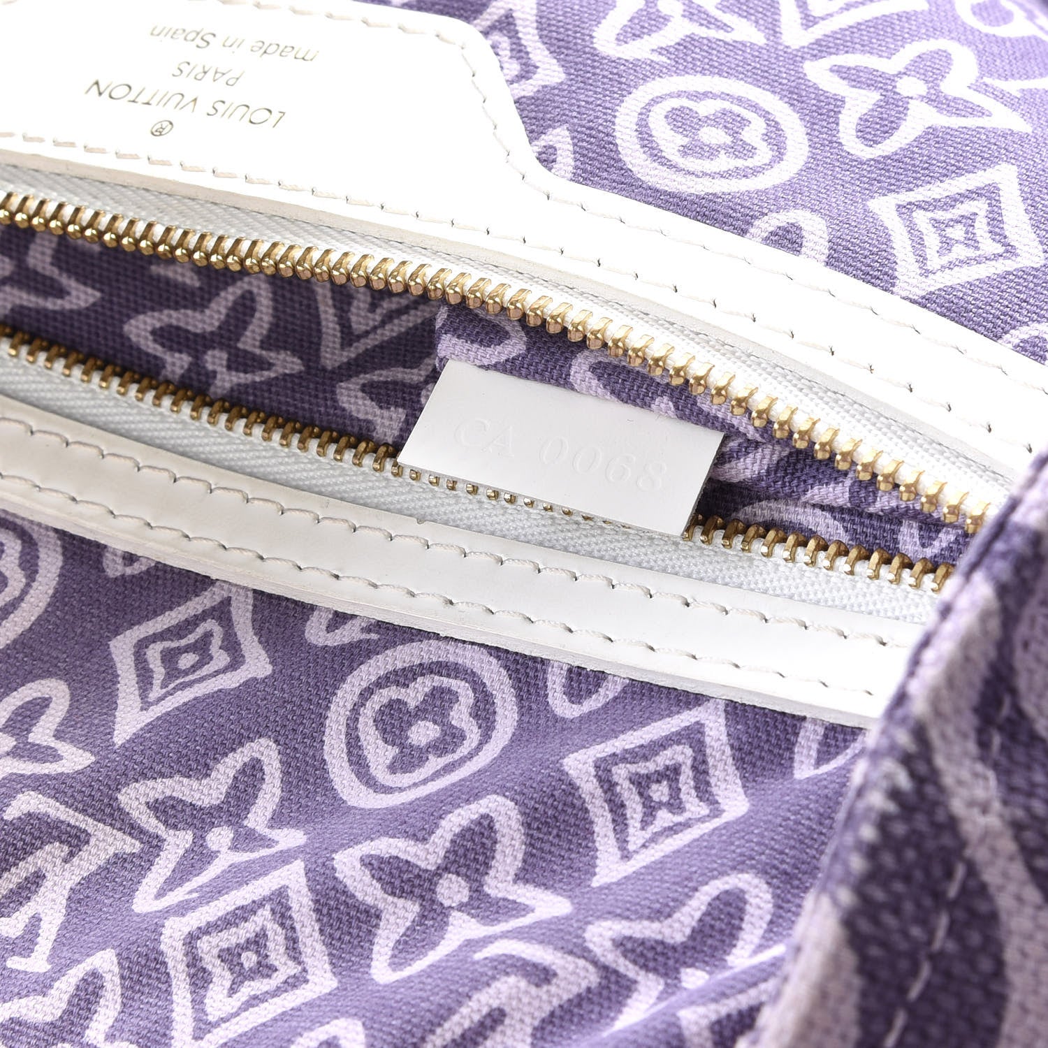 Louis Vuitton Tahitienne Cabas GM Lilac 10 of 13
