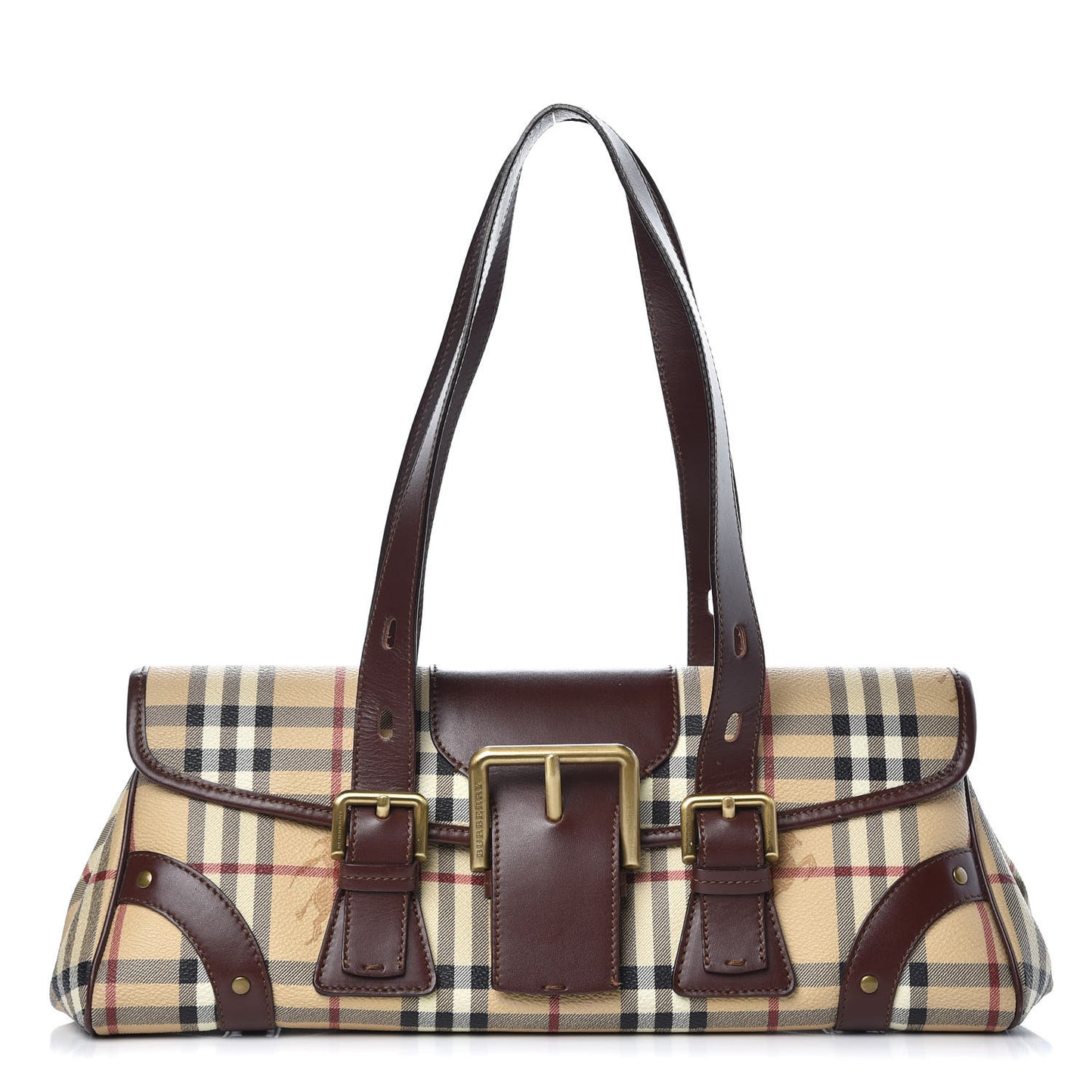 Haymarket Check Buckle Satchel