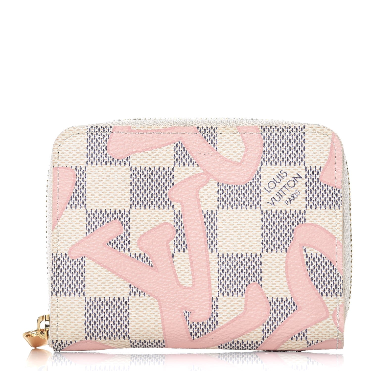 Louis Vuitton Damier Azur Tahitienne Zippy Coin Purse 1 of 8