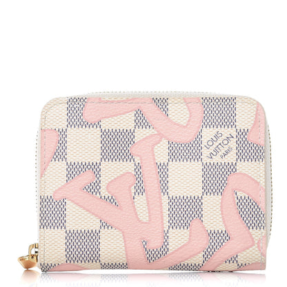 Louis Vuitton Damier Azur Tahitienne Zippy Coin Purse 1 of 8