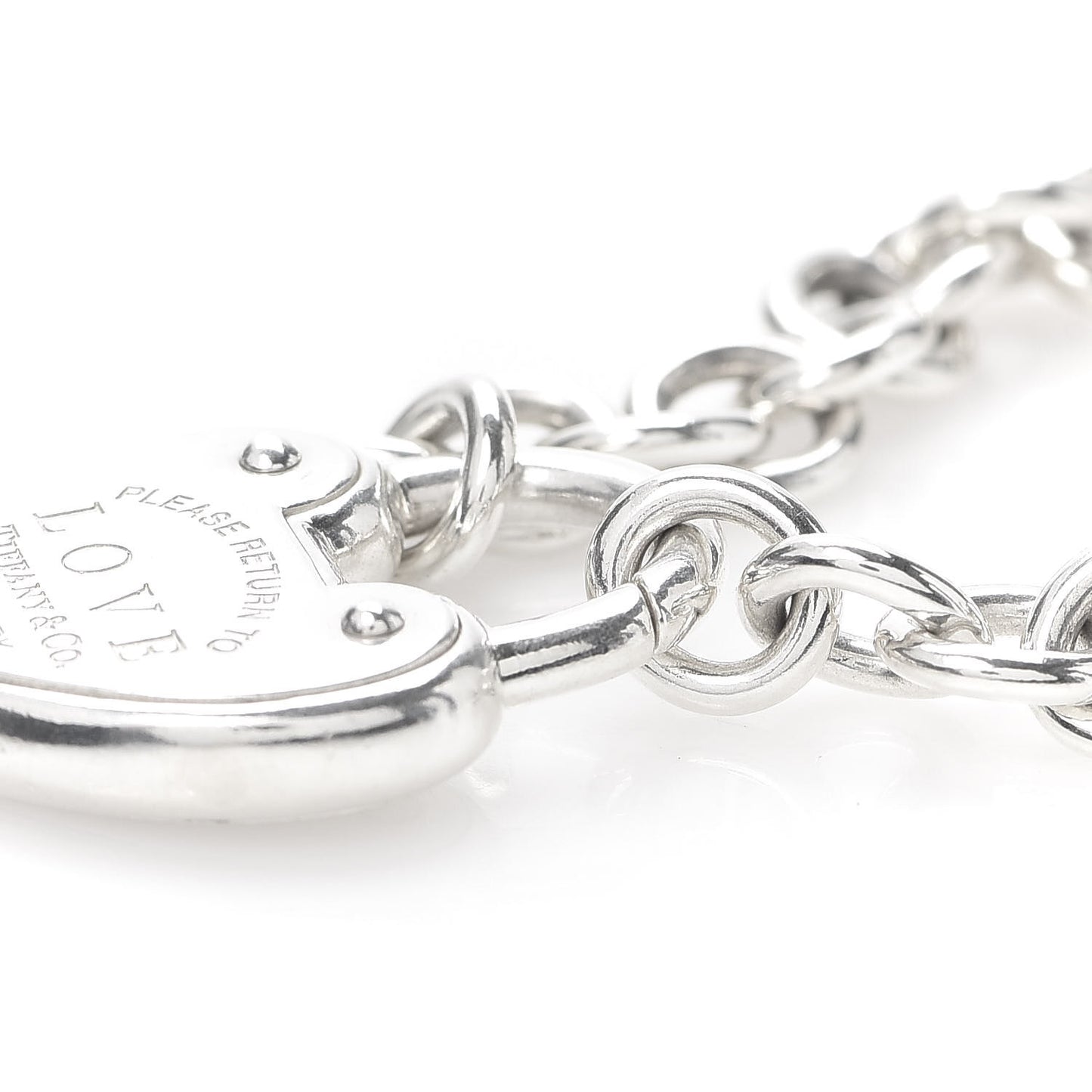 Sterling Silver Return to Love Lock Bracelet