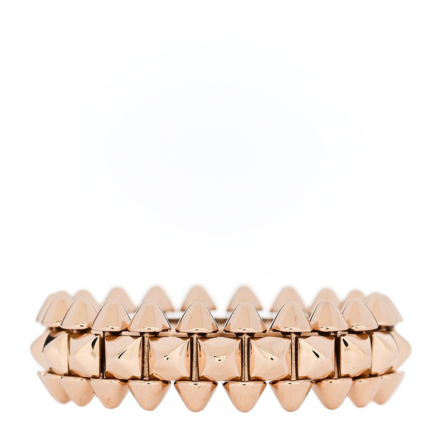 18K Pink Gold SM Clash De Cartier Ring 51 5.75