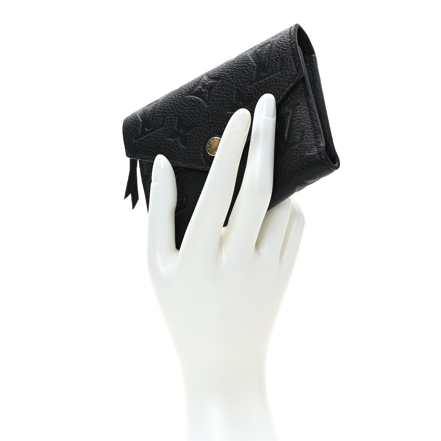 Louis Vuitton Empreinte Victorine Wallet Black 2 of 6